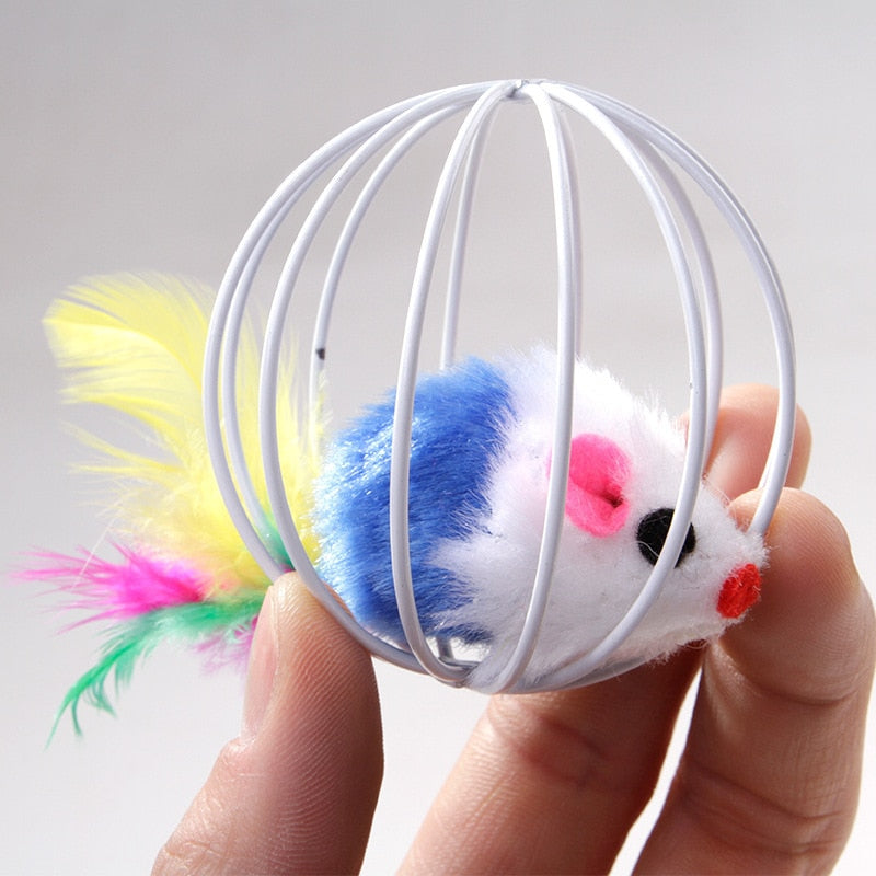 Scratch Ball Simulated Mouse Cage