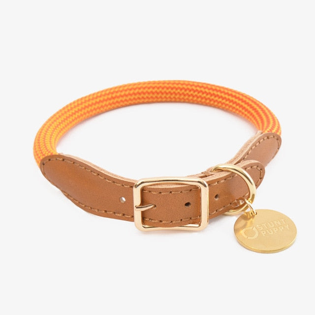 Stunt Puppy Cow Leather Climbing leashe