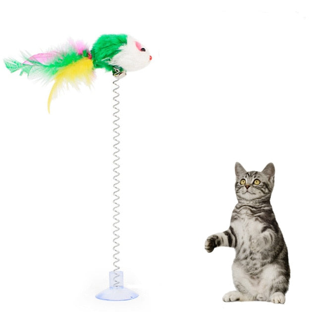 Cat Feather mice toy